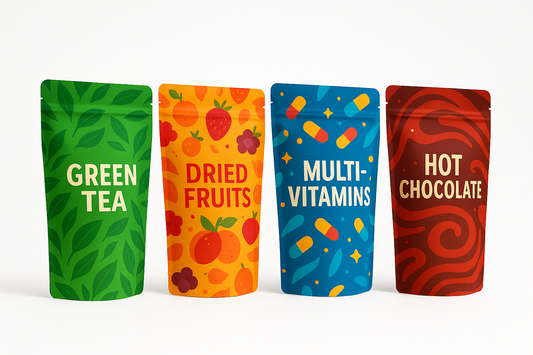 Digitally Printed Stand-Up Pouches