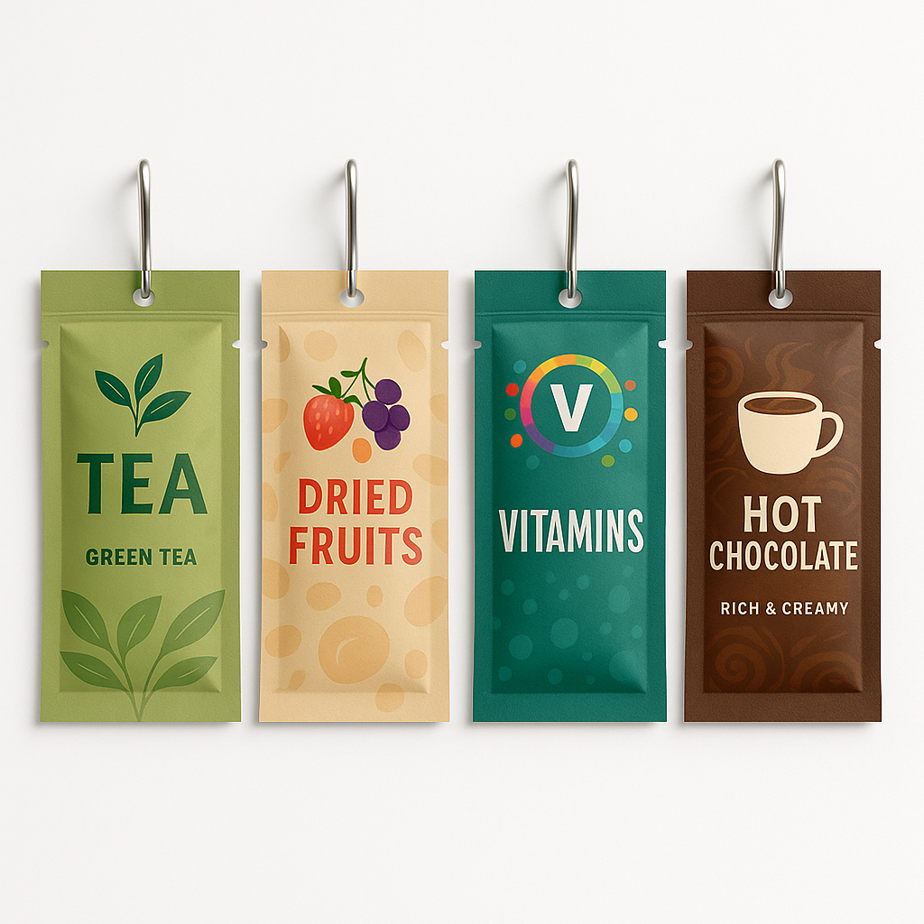 Digitally Printed Flat Pouches